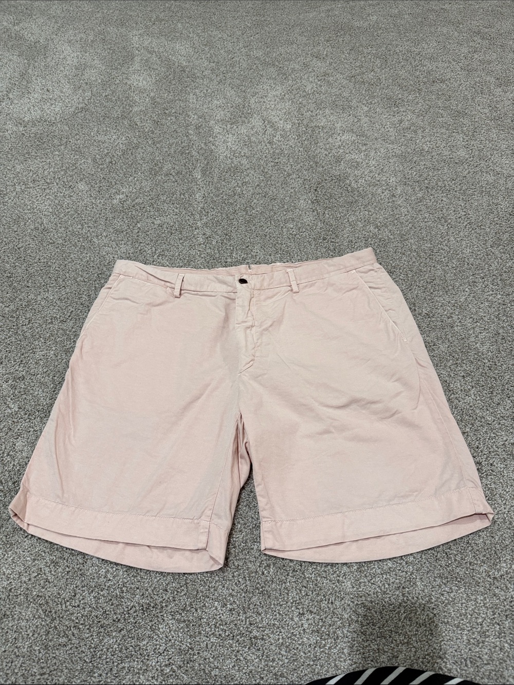 Ledbury Men's Casual Chino Shorts in Light Pink